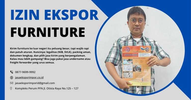 Izin Ekspor Furniture