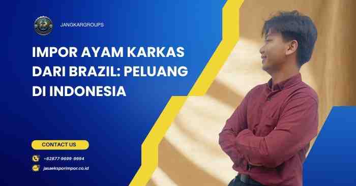 Impor Ayam Karkas dari Brazil Peluang Di Indonesia
