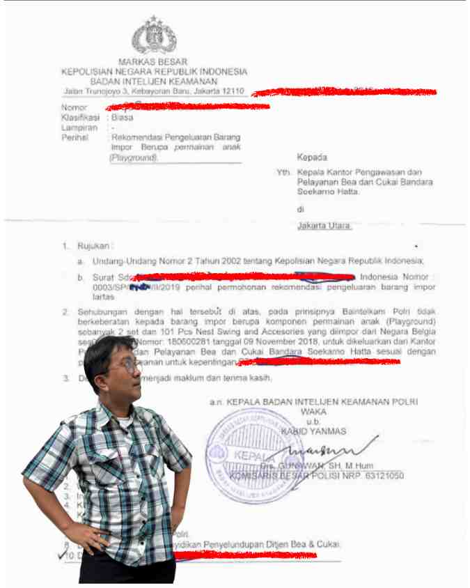 Urus Surat Rekomendasi Polri
