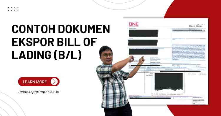 Contoh Dokumen Ekspor Bill of Lading (B/L)
