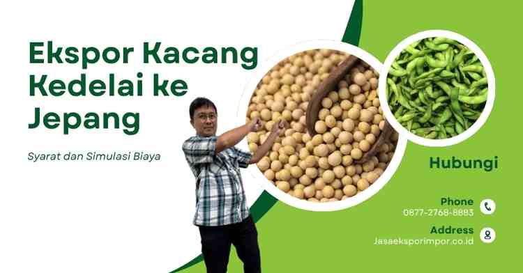 Ekspor Kacang Kedelai ke Jepang Syarat dan Simulasi Biaya