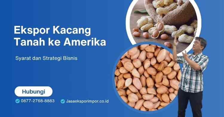 Ekspor Kacang Tanah ke Amerika Syarat dan Strategi Bisnis